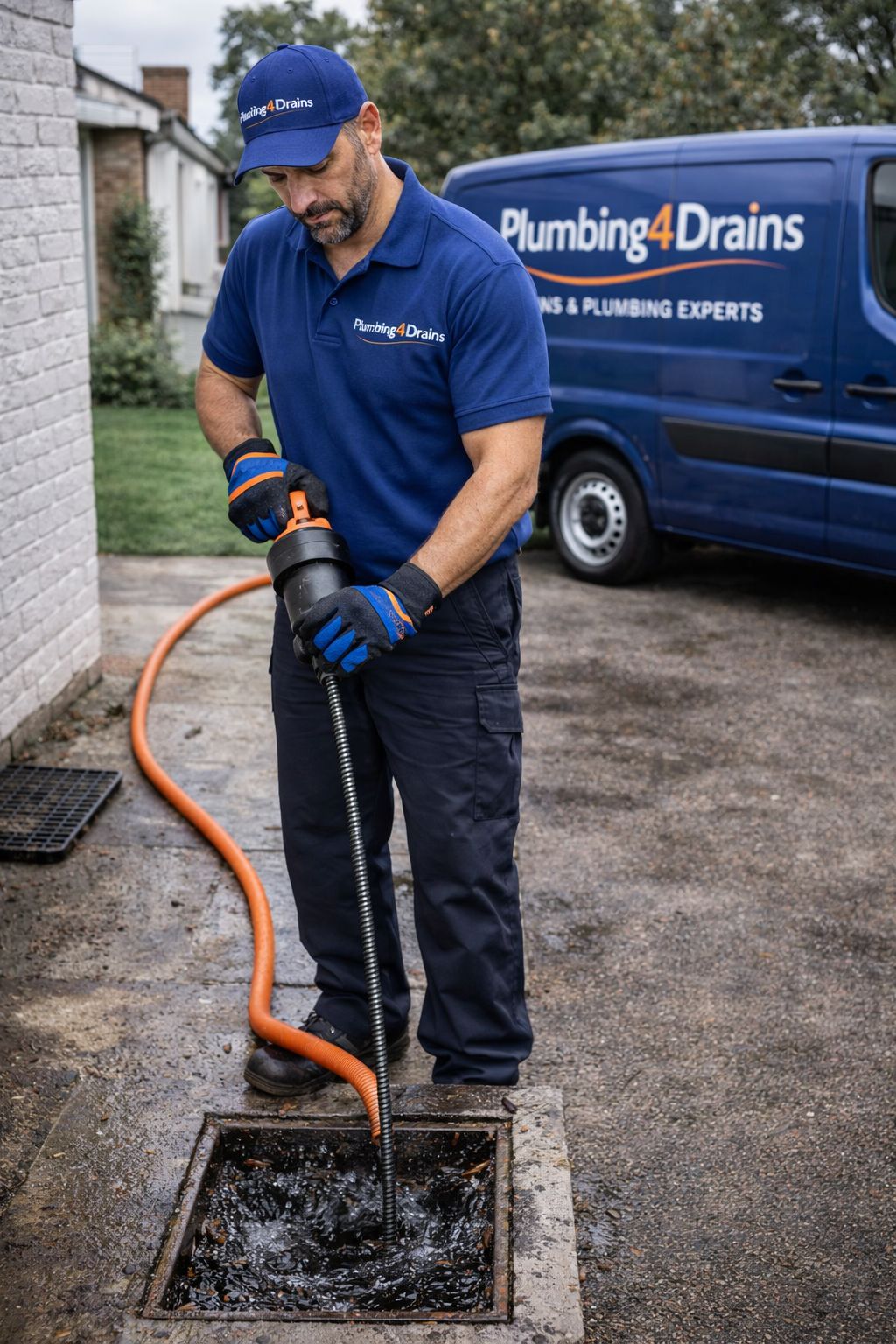 CCTV drain inspection survey